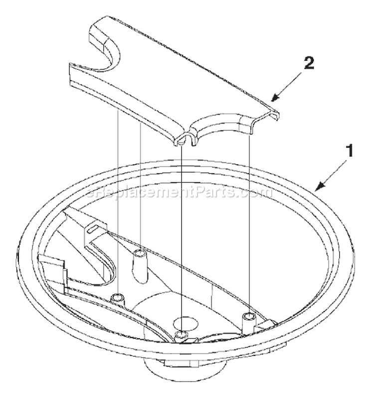 Page M Diagram and Parts List for 2002 Yard Man Lawn Tractor
